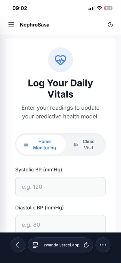 Mobile Vitals Logging